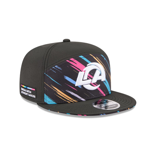 Los Angeles Rams 2026 Crucial Catch Split Panel 9FIFTY Snapback Hat