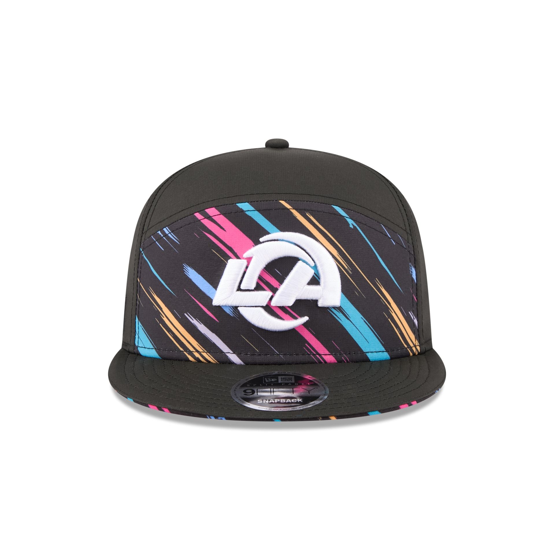 Los Angeles Rams 2026 Crucial Catch Split Panel 9FIFTY Snapback Hat