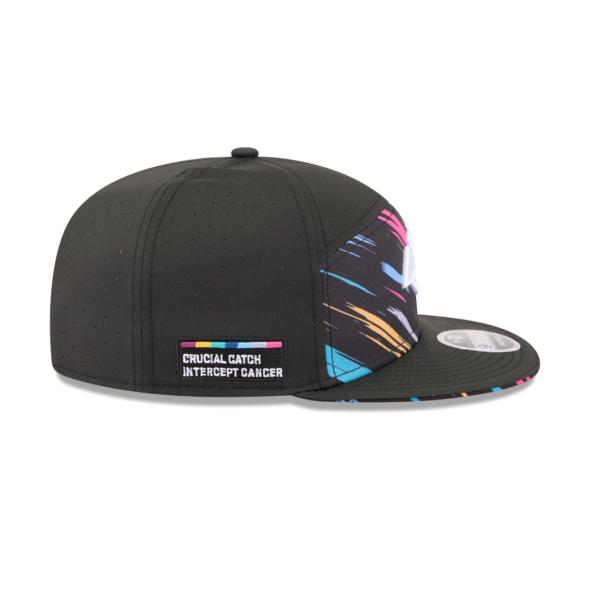 Los Angeles Rams 2026 Crucial Catch Split Panel 9FIFTY Snapback Hat