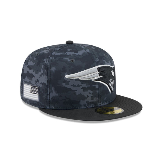 New England Patriots 2026 Salute to Service 59FIFTY Fitted Hat