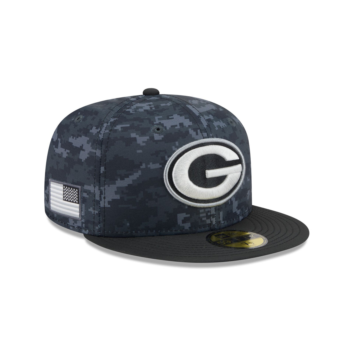 Green Bay Packers 2026 Salute to Service 59FIFTY Fitted Hat