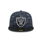 Las Vegas Raiders 2026 Salute to Service 59FIFTY Fitted Hat