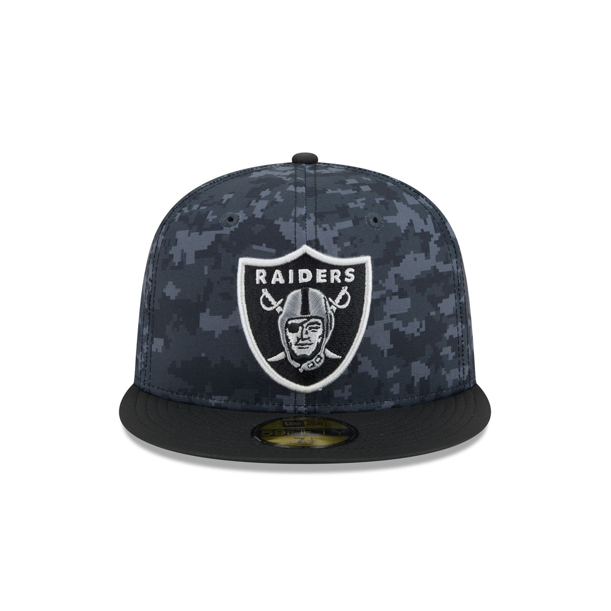 Las Vegas Raiders 2026 Salute to Service 59FIFTY Fitted Hat