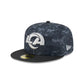 Los Angeles Rams 2026 Salute to Service 59FIFTY Fitted Hat