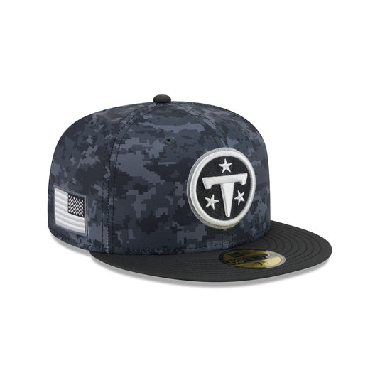 Tennessee Titans 2026 Salute to Service 59FIFTY Fitted Hat