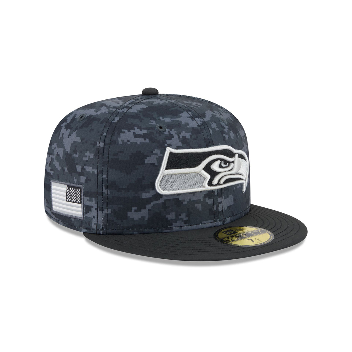 Seattle Seahawks 2026 Salute to Service 59FIFTY Fitted Hat