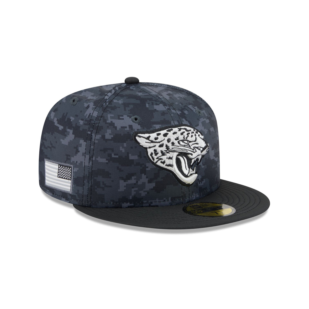 Jacksonville Jaguars 2026 Salute to Service 59FIFTY Fitted Hat