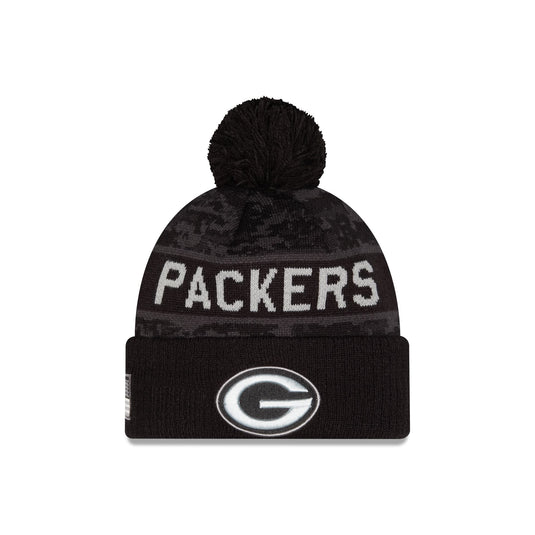 Green Bay Packers 2026 Salute to Service Pom Knit Hat