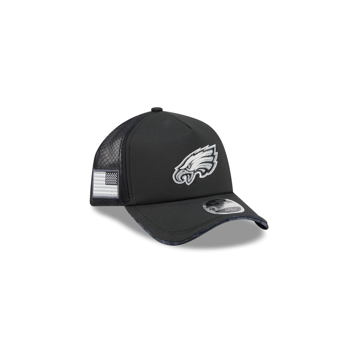 Philadelphia Eagles 2026 Salute to Service Kids 9FORTY APEX Snapback Hat