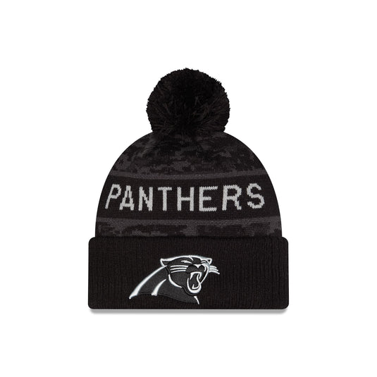 Carolina Panthers 2026 Salute to Service Pom Knit Hat