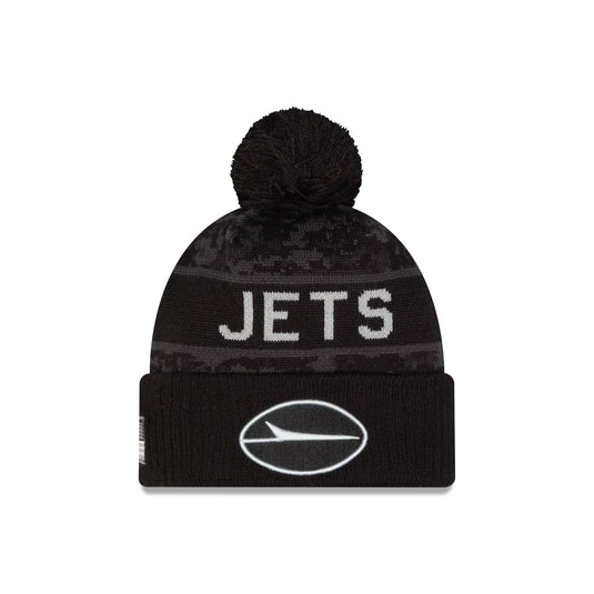 New York Jets 2026 Salute to Service Pom Knit Hat