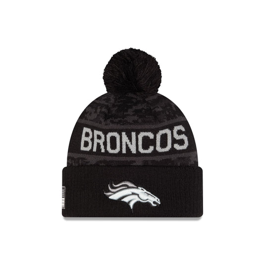Denver Broncos 2026 Salute to Service Pom Knit Hat