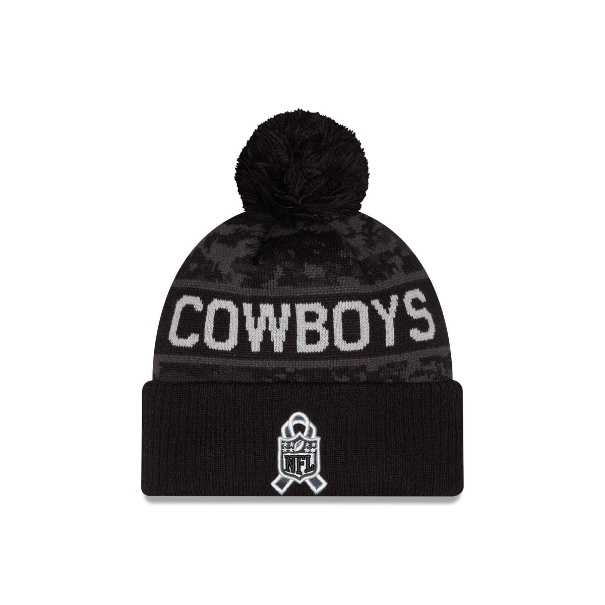 Dallas Cowboys 2026 Salute to Service Pom Knit Hat