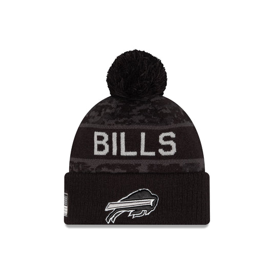 Buffalo Bills 2026 Salute to Service Pom Knit Hat