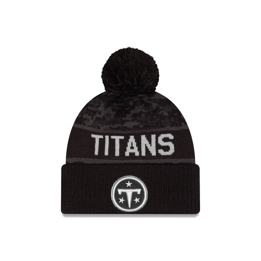 Tennessee Titans 2026 Salute to Service Pom Knit Hat