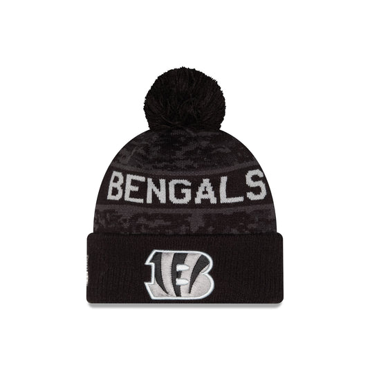 Cincinnati Bengals 2026 Salute to Service Pom Knit Hat