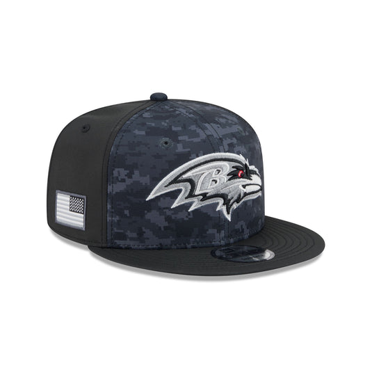 Baltimore Ravens 2026 Salute to Service 9FIFTY Snapback Hat