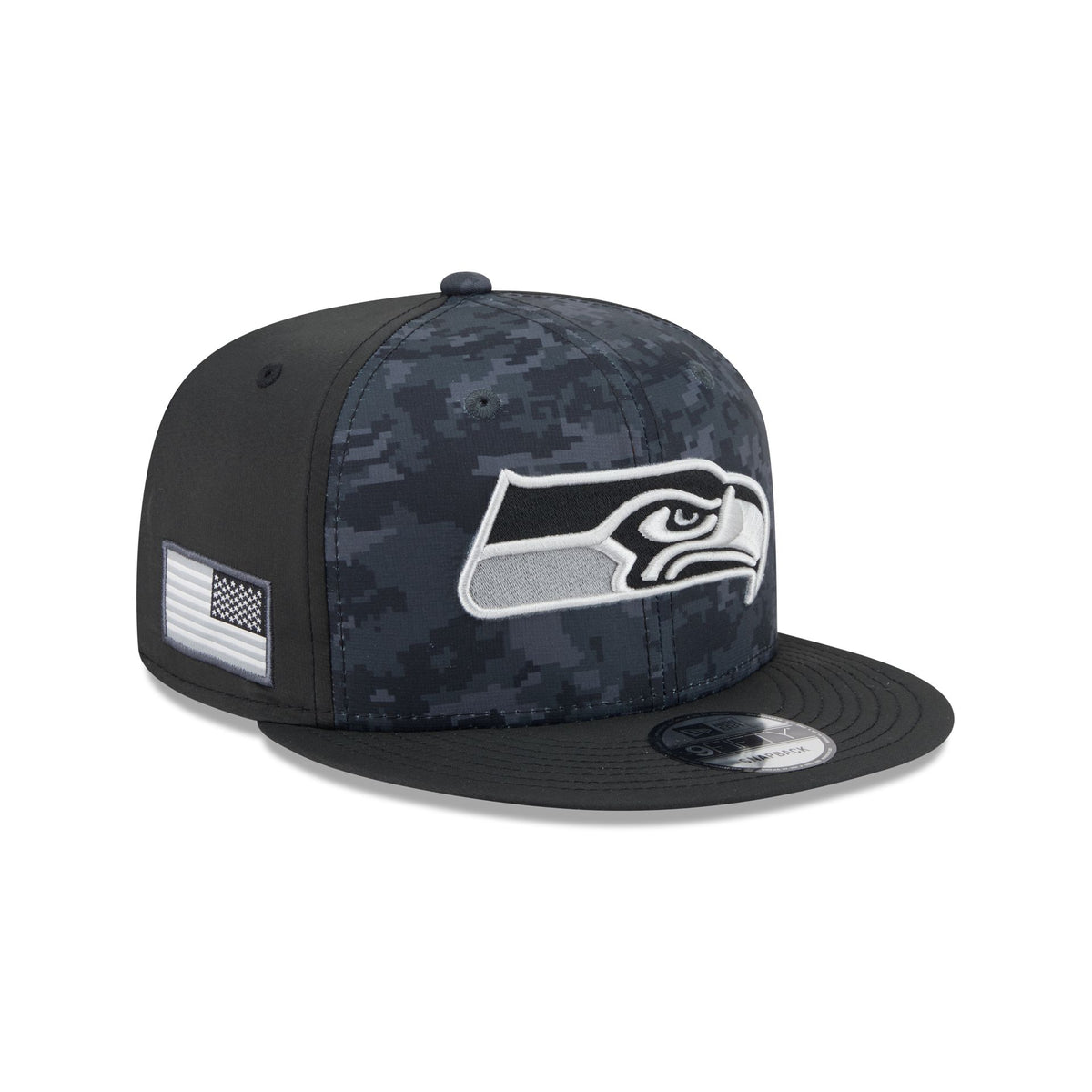 Seattle Seahawks 2026 Salute to Service 9FIFTY Snapback Hat
