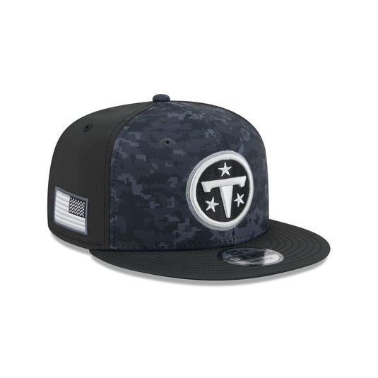 Tennessee Titans 2026 Salute to Service 9FIFTY Snapback Hat