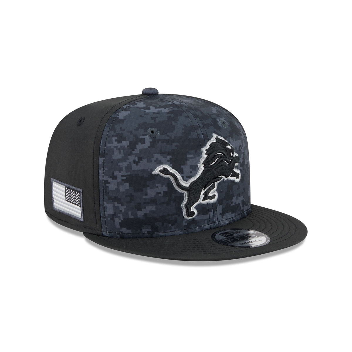 Detroit Lions 2026 Salute to Service 9FIFTY Snapback Hat