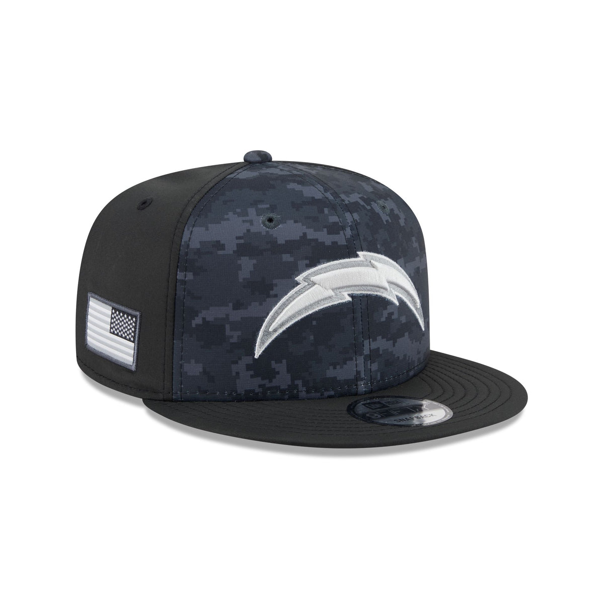 Los Angeles Chargers 2026 Salute to Service 9FIFTY Snapback Hat