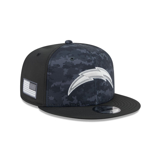 Los Angeles Chargers 2026 Salute to Service 9FIFTY Snapback Hat
