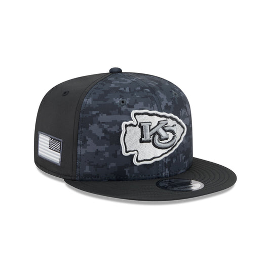 Kansas City Chiefs 2026 Salute to Service 9FIFTY Snapback Hat