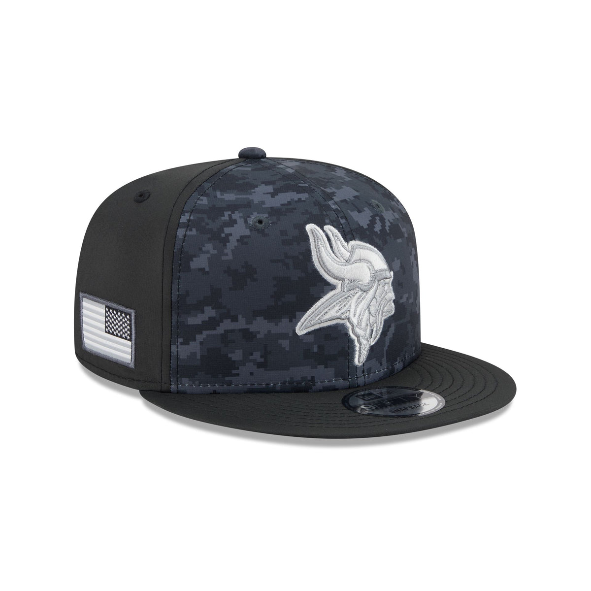 Minnesota Vikings 2026 Salute to Service 9FIFTY Snapback Hat