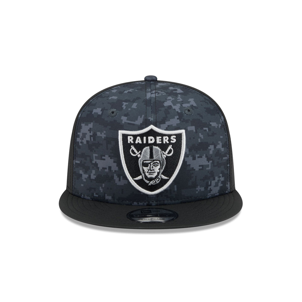 Las Vegas Raiders 2026 Salute to Service 9FIFTY Snapback Hat