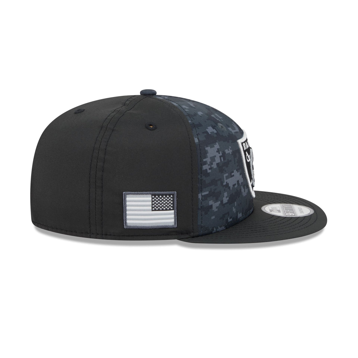 Las Vegas Raiders 2026 Salute to Service 9FIFTY Snapback Hat