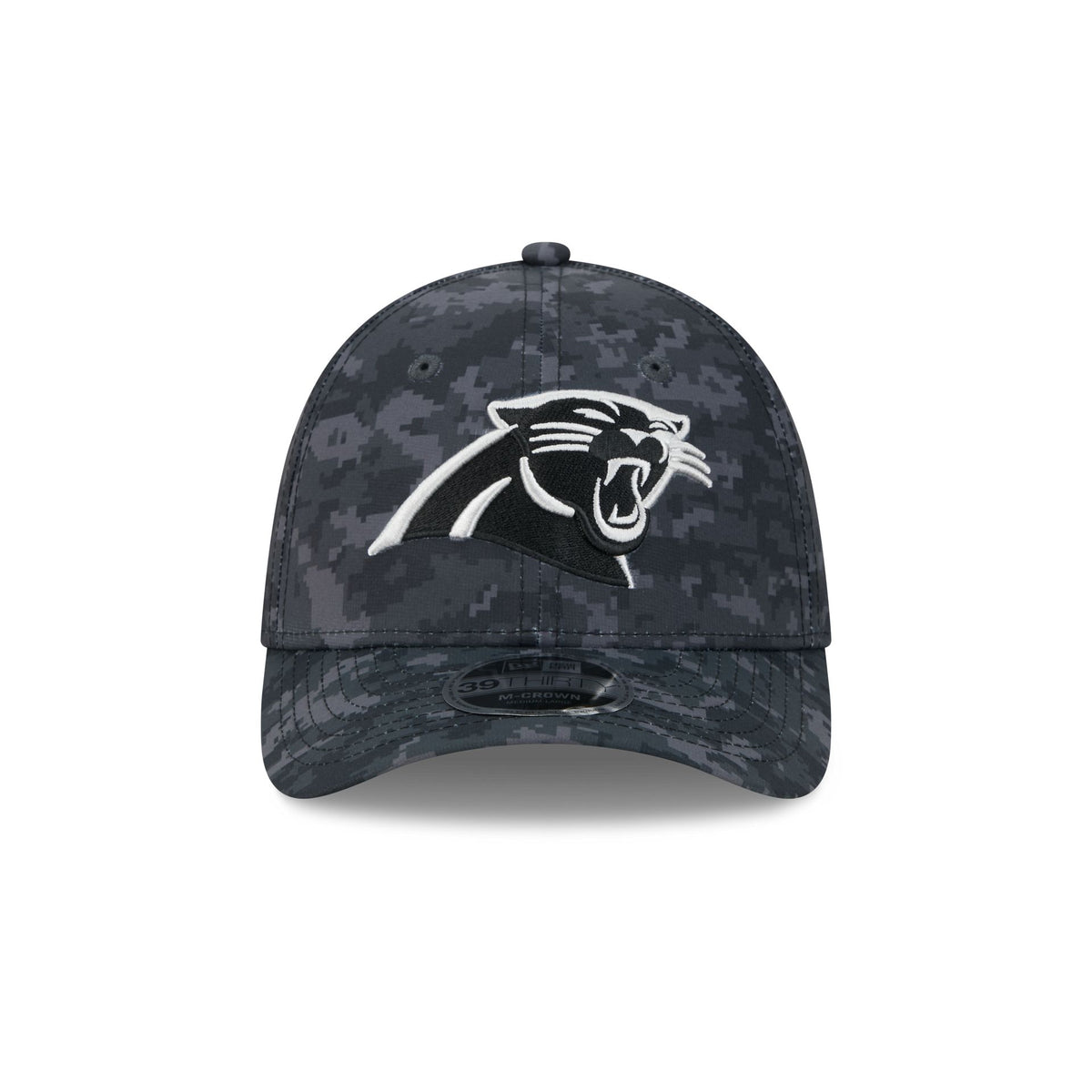 Carolina Panthers 2026 Salute to Service 39THIRTY M-Crown Stretch Fit Hat