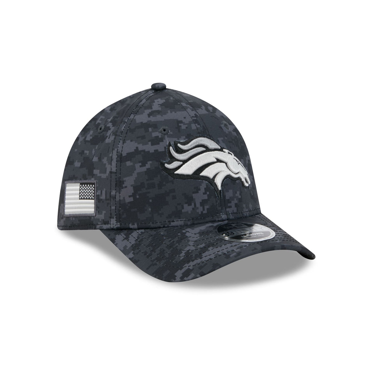Denver Broncos 2026 Salute to Service 39THIRTY M-Crown Stretch Fit Hat