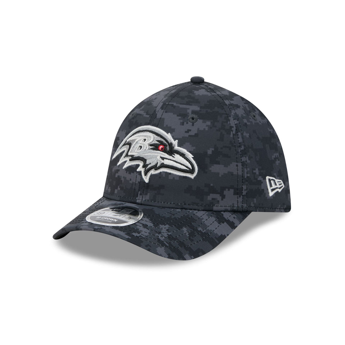 Baltimore Ravens 2026 Salute to Service 39THIRTY M-Crown Stretch Fit Hat