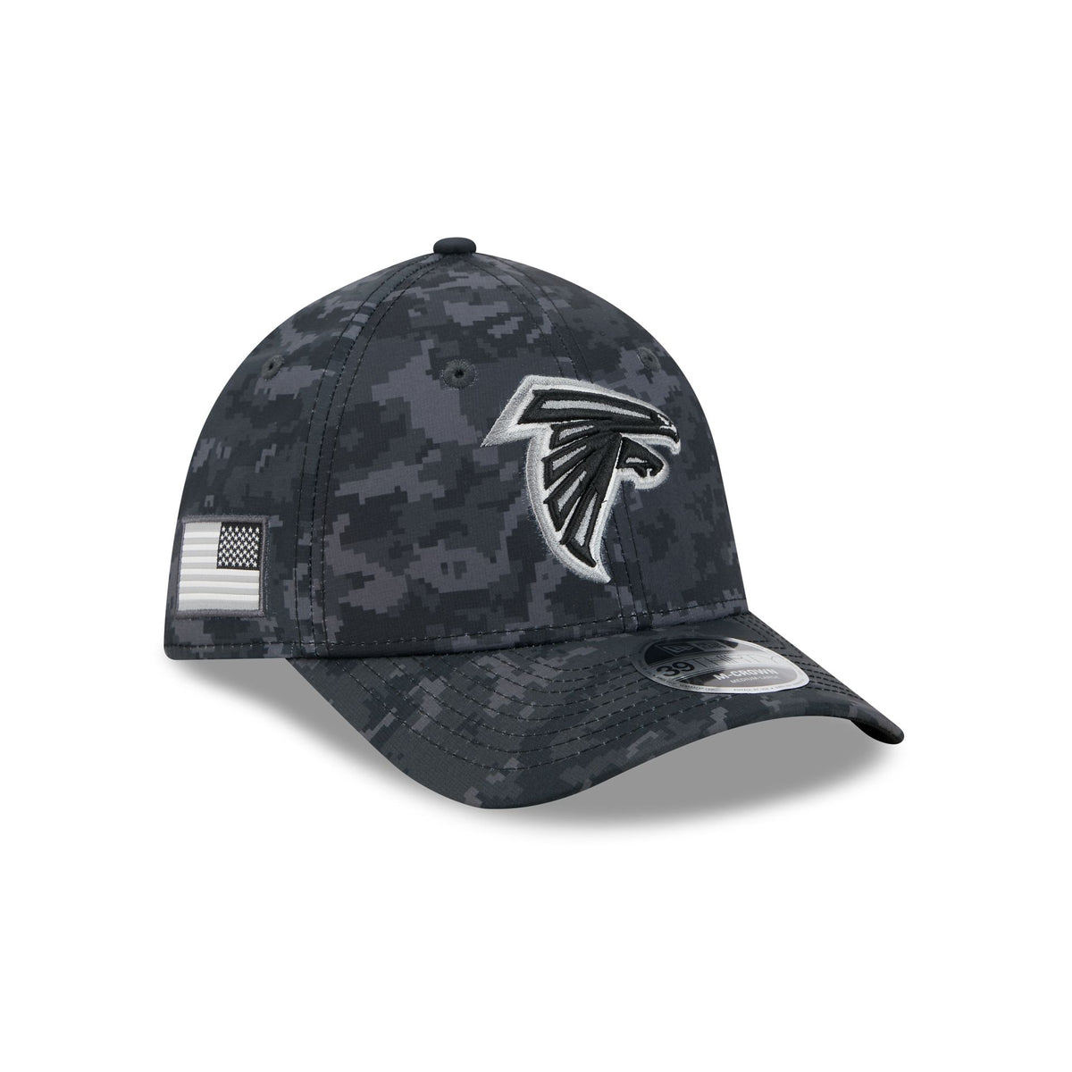Atlanta Falcons 2026 Salute to Service 39THIRTY M-Crown Stretch Fit Hat