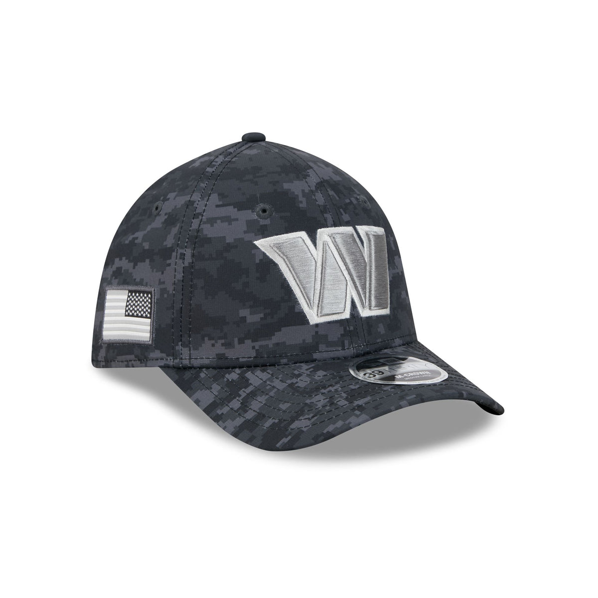 Washington Commanders 2026 Salute to Service 39THIRTY M-Crown Stretch Fit Hat