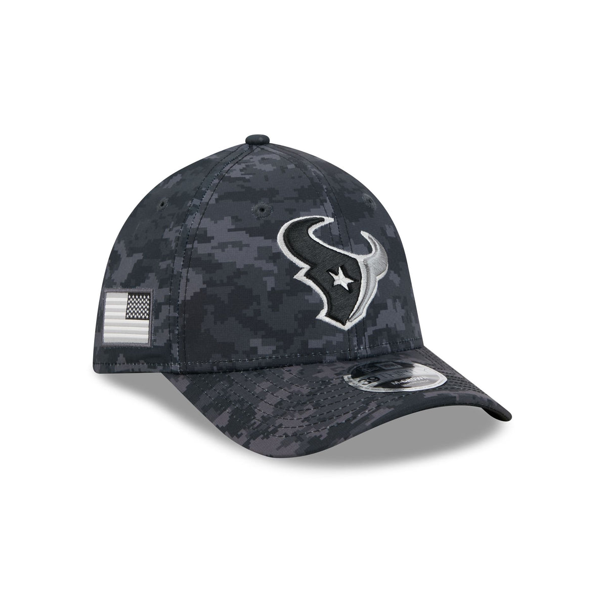 Houston Texans 2026 Salute to Service 39THIRTY M-Crown Stretch Fit Hat