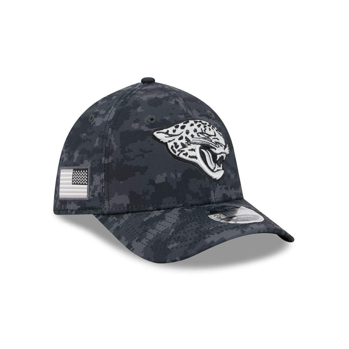 Jacksonville Jaguars 2026 Salute to Service 39THIRTY M-Crown Stretch Fit Hat