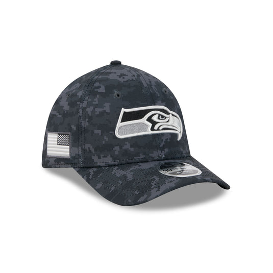 Seattle Seahawks 2026 Salute to Service 39THIRTY M-Crown Stretch Fit Hat