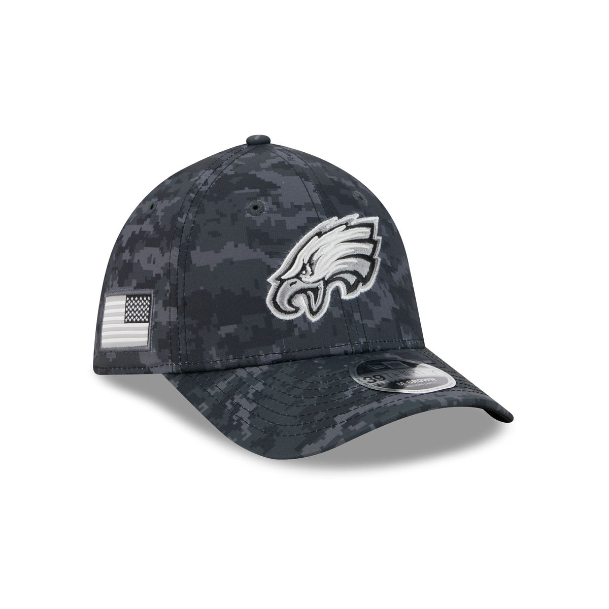 Philadelphia Eagles 2026 Salute to Service 39THIRTY M-Crown Stretch Fit Hat