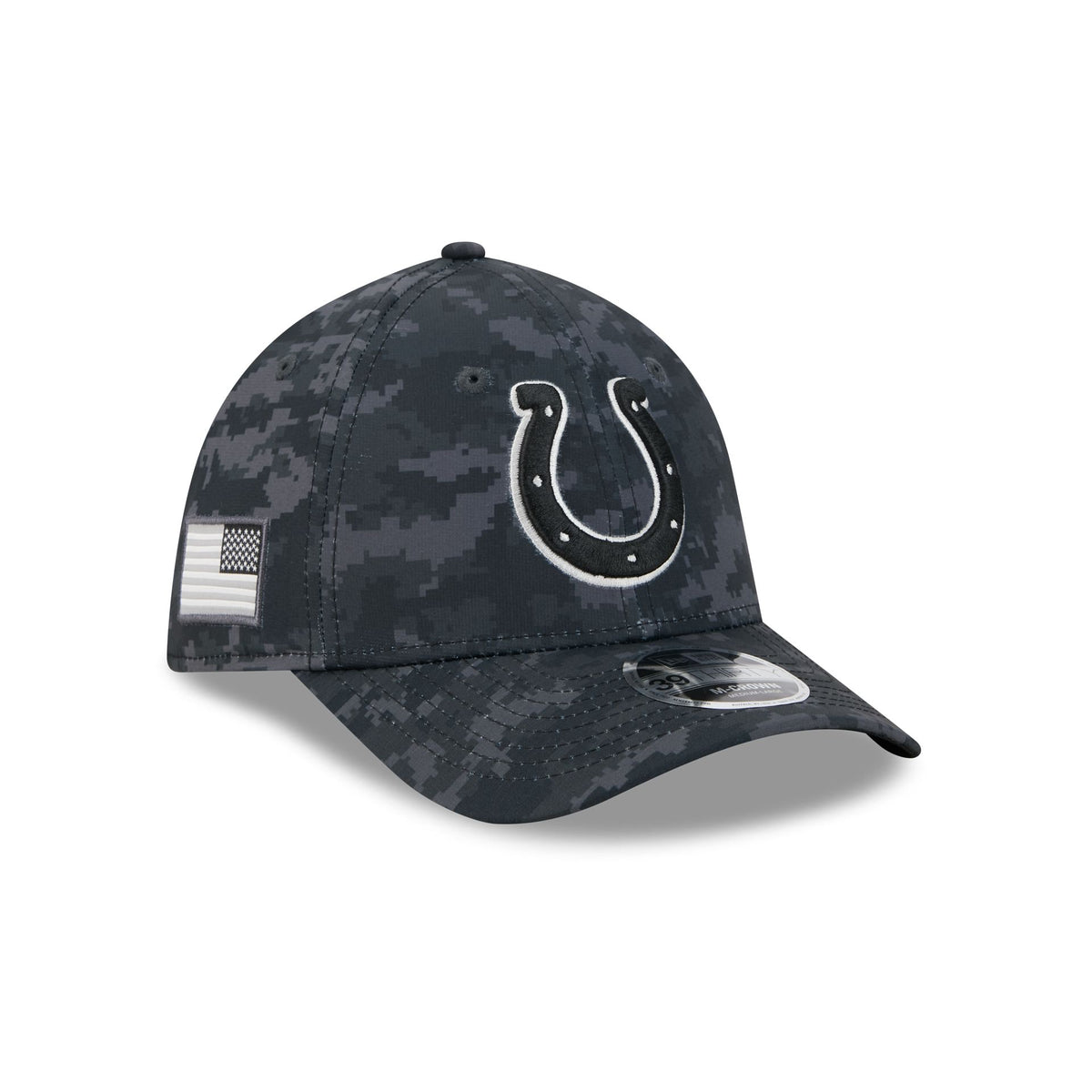 Indianapolis Colts 2026 Salute to Service 39THIRTY M-Crown Stretch Fit Hat