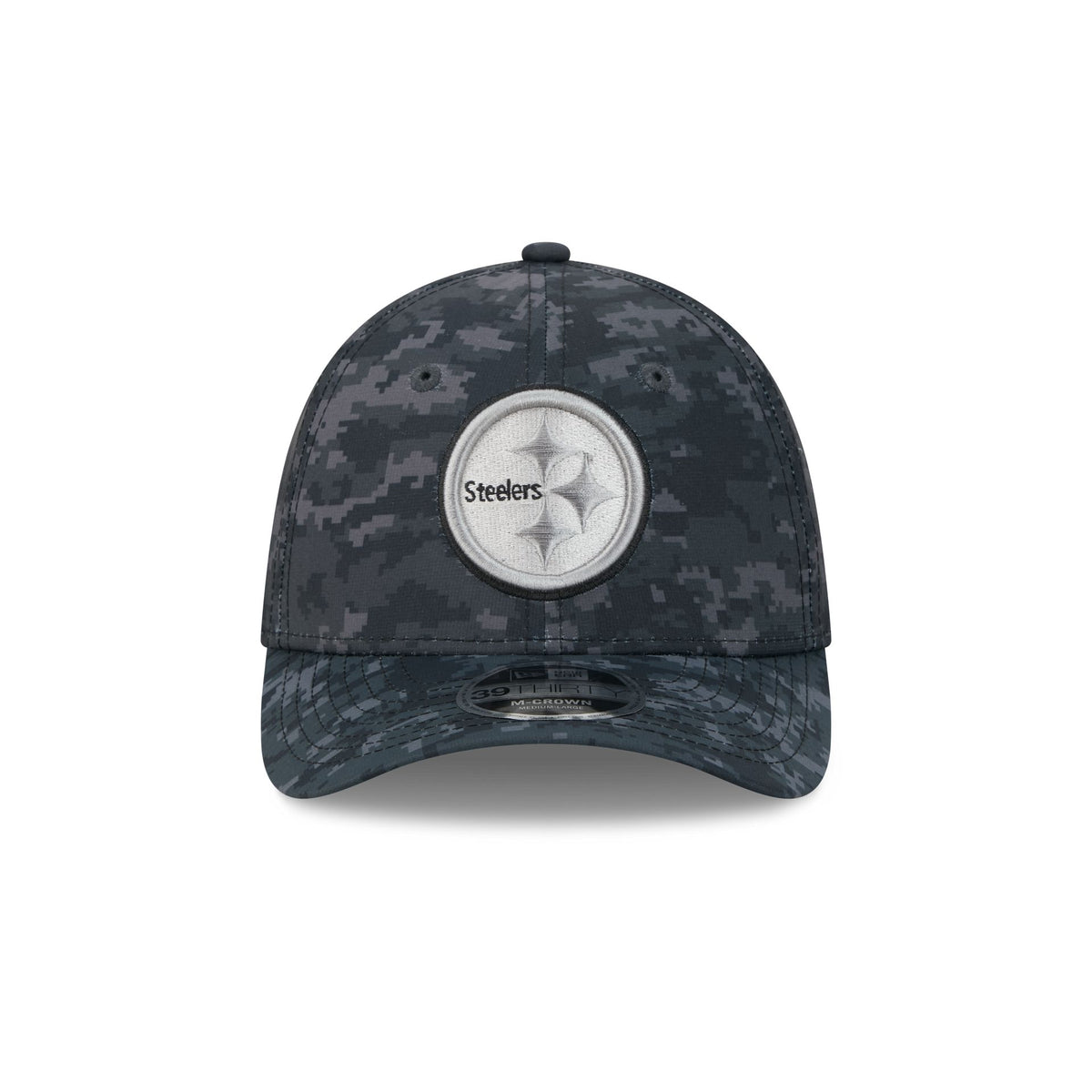 Pittsburgh Steelers 2026 Salute to Service 39THIRTY M-Crown Stretch Fit Hat
