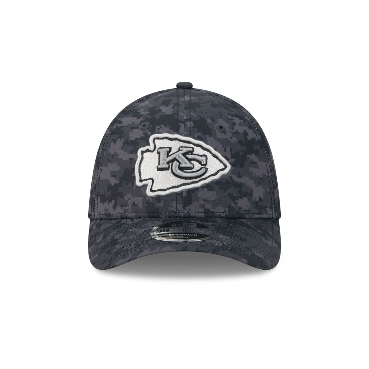 Kansas City Chiefs 2026 Salute to Service 39THIRTY M-Crown Stretch Fit Hat