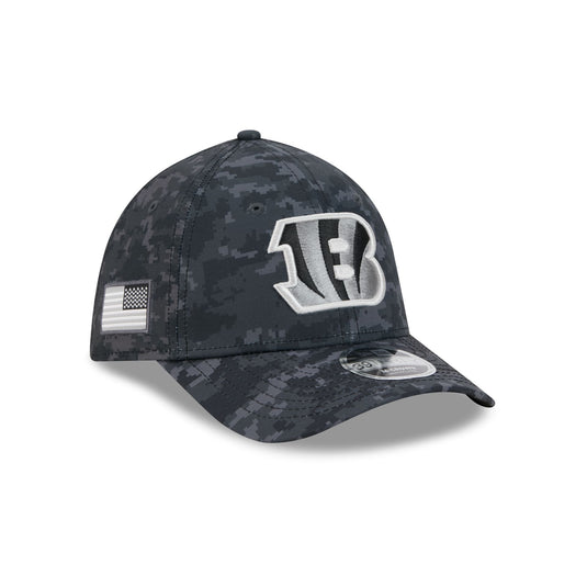 Cincinnati Bengals 2026 Salute to Service 39THIRTY M-Crown Stretch Fit Hat