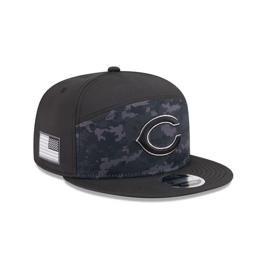 Chicago Bears 2026 Salute to Service Split Panel 9FIFTY Snapback Hat