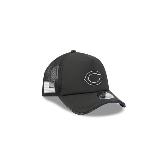 Chicago Bears 2026 Salute to Service Kids 9FORTY APEX Snapback Hat