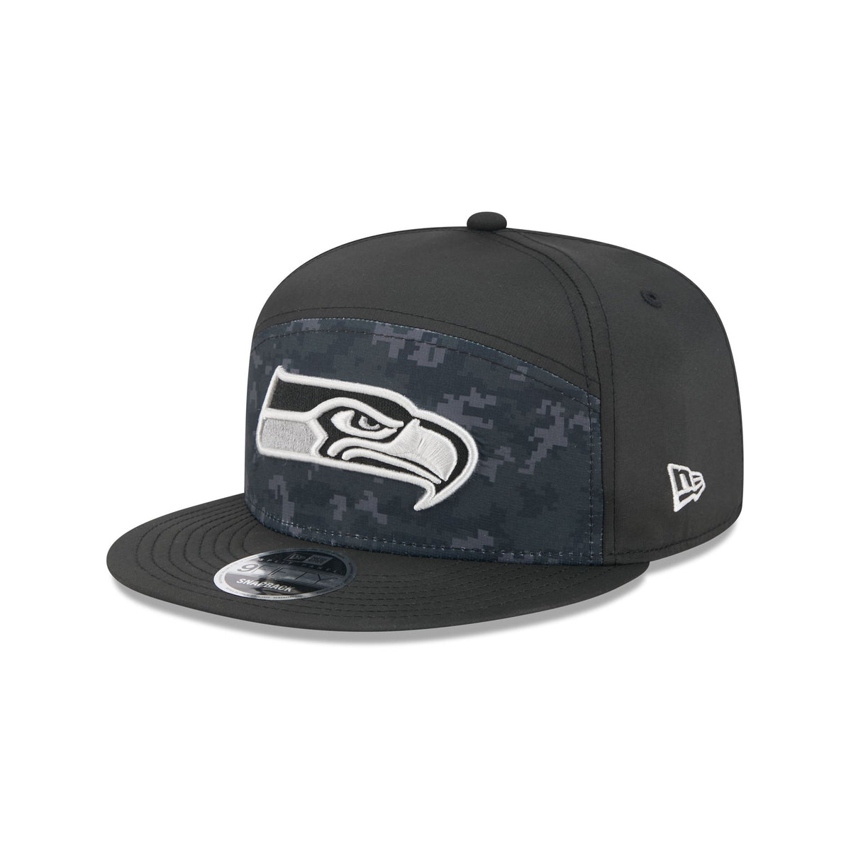 Seattle Seahawks 2026 Salute to Service Split Panel 9FIFTY Snapback Hat