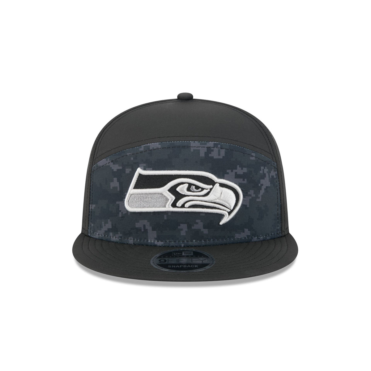 Seattle Seahawks 2026 Salute to Service Split Panel 9FIFTY Snapback Hat