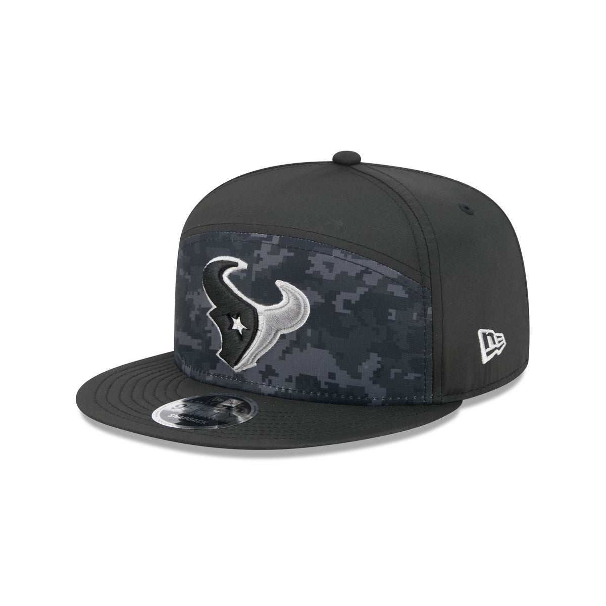 Houston Texans 2026 Salute to Service Split Panel 9FIFTY Snapback Hat