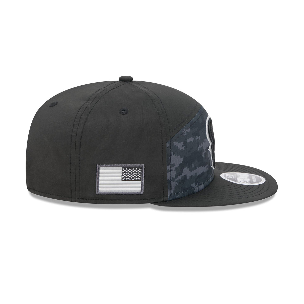 Houston Texans 2026 Salute to Service Split Panel 9FIFTY Snapback Hat