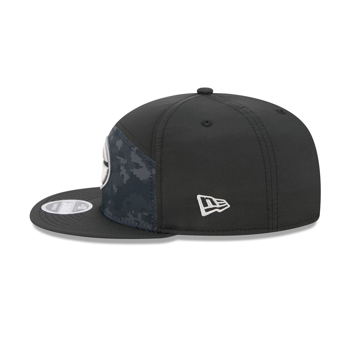 Green Bay Packers 2026 Salute to Service Split Panel 9FIFTY Snapback Hat